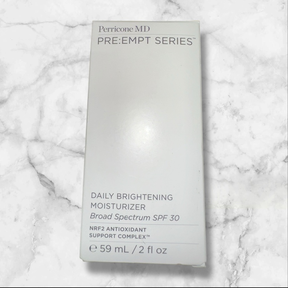 NIB Perricone MD PRE:EMPT SERIES Brightening Moisturizer Broad Spectrum SPF 30